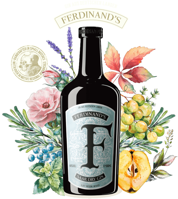 Gin Ferdinand's Saar Dry 50cl