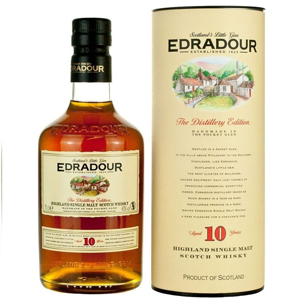 Whiskey Edradour Single Malt 10 years 70cl