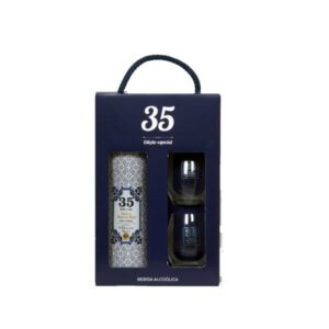 Licor 35 50cl + 2 copos
