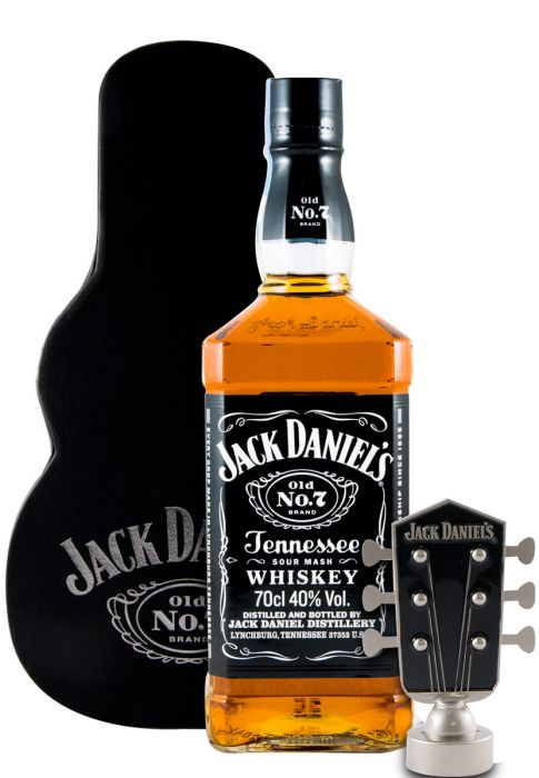 Jack Daniel's Old Nr. 7 + Gitarrenkoffer