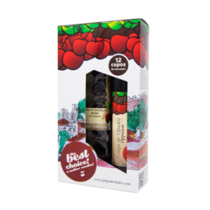 Ginja de Óbidos Oppidum 50cl + 12 Copos de Chocolate