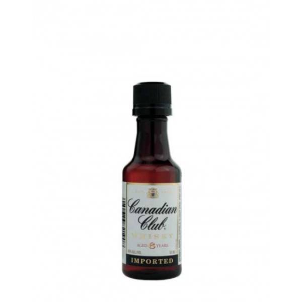 Whisky Canadian Club 6 Anos Miniatura 5cl