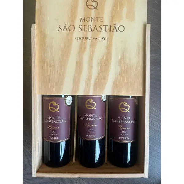 Monte São Sebastião Reserva Tinto Cx 3 Garrafas