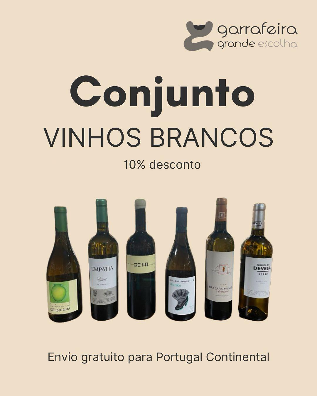Conjunto Vinhos Brancos