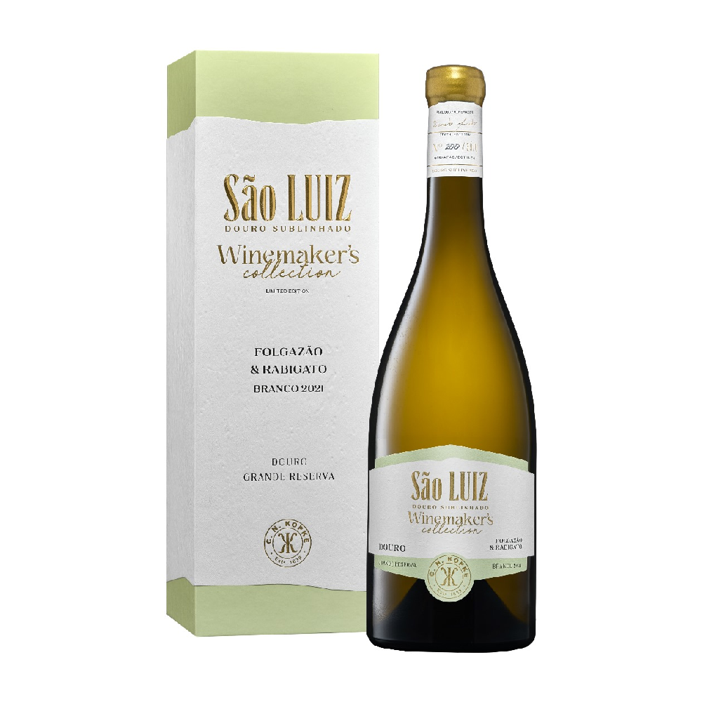 São Luiz Winemakers Collection Folgazão e Rabigato Branco Grande Reserva 2021 c/caixa individual 75cl